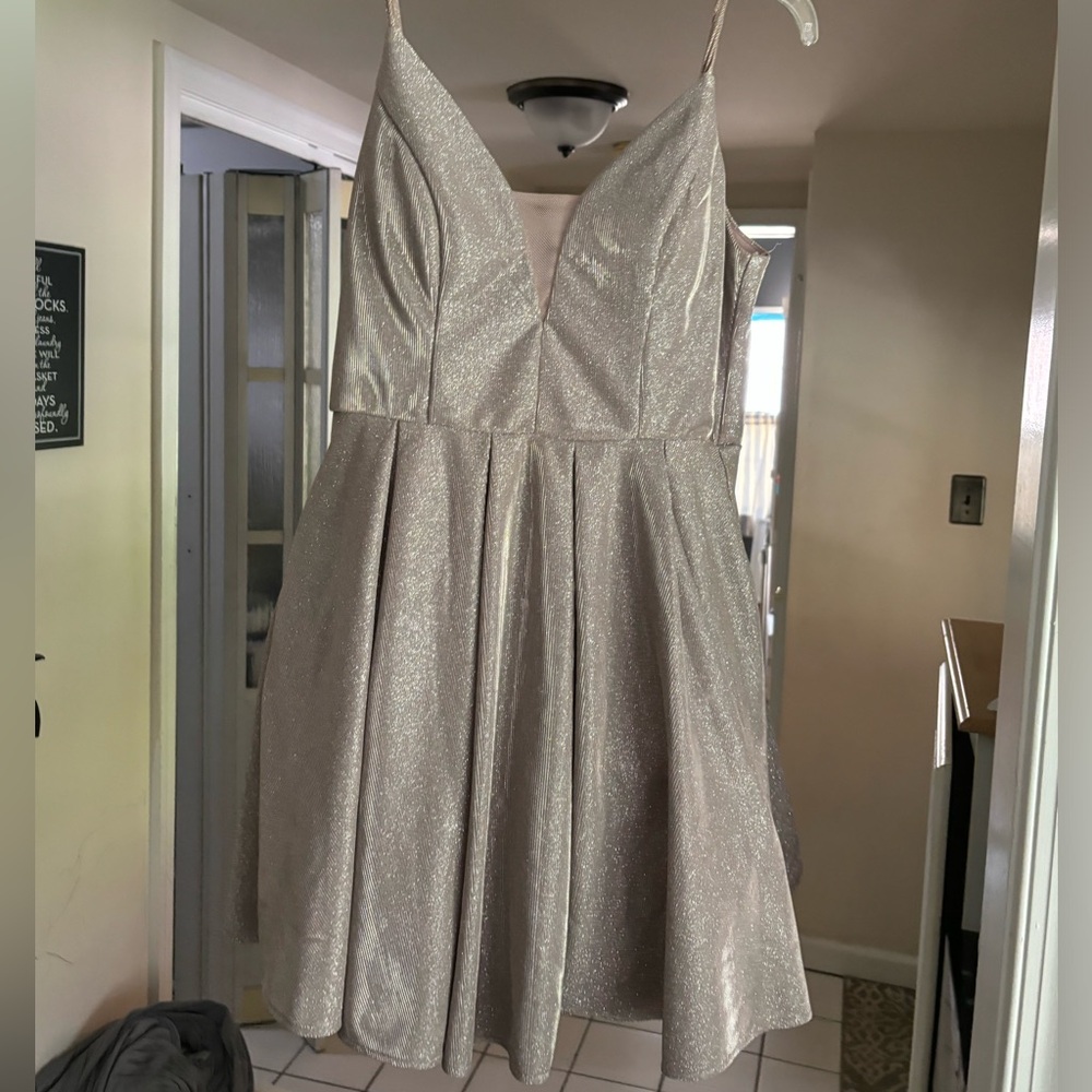 Formal dress, pink, size 11/12